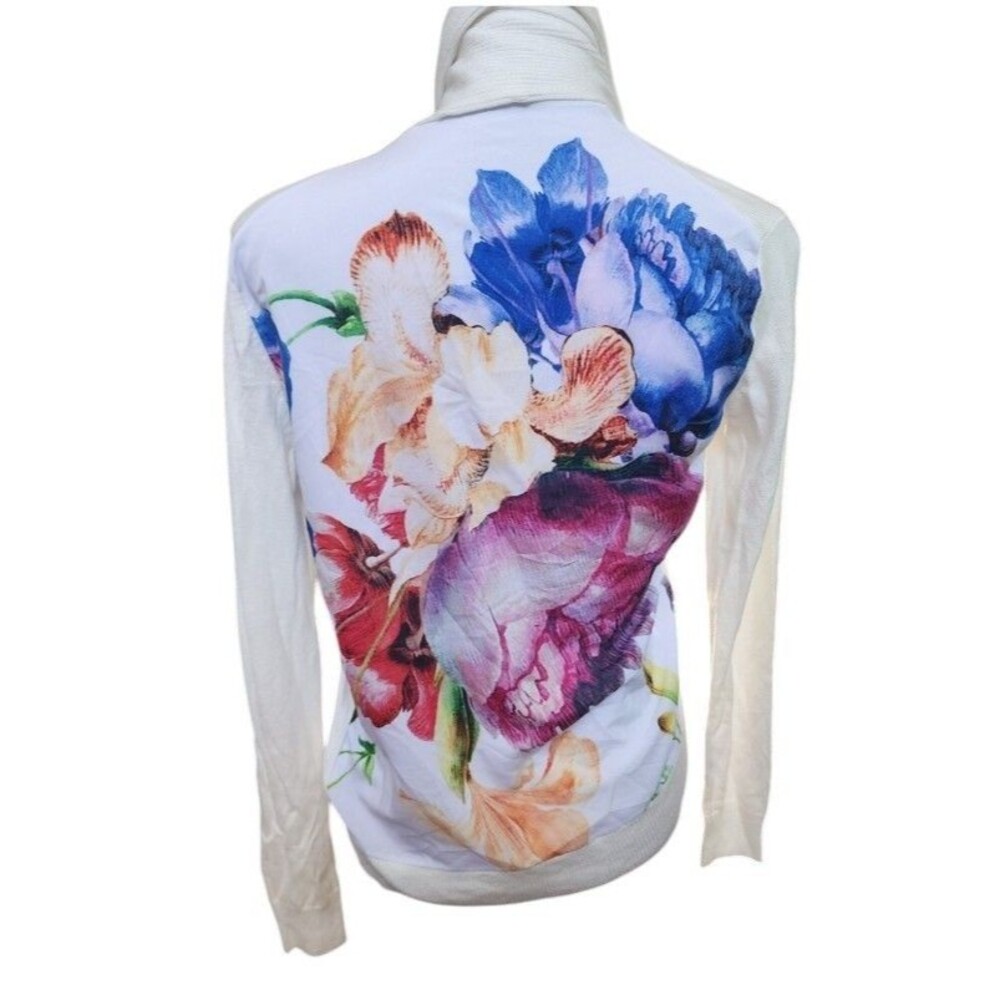 Ted Baker London 'Camelo Tapestry' Flora Cardigan Sweater TB Size 1 US 4